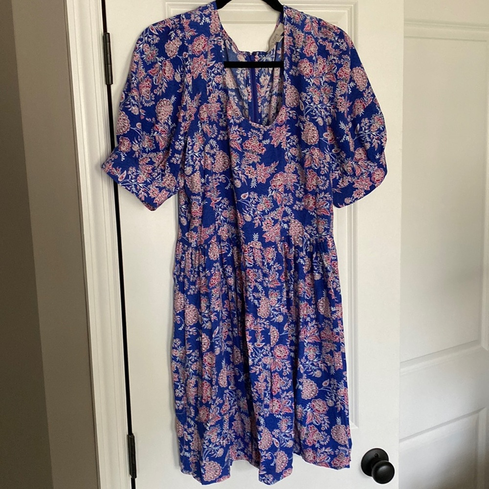 LOFT, Size 14, Beautiful Rich Color & Pattern